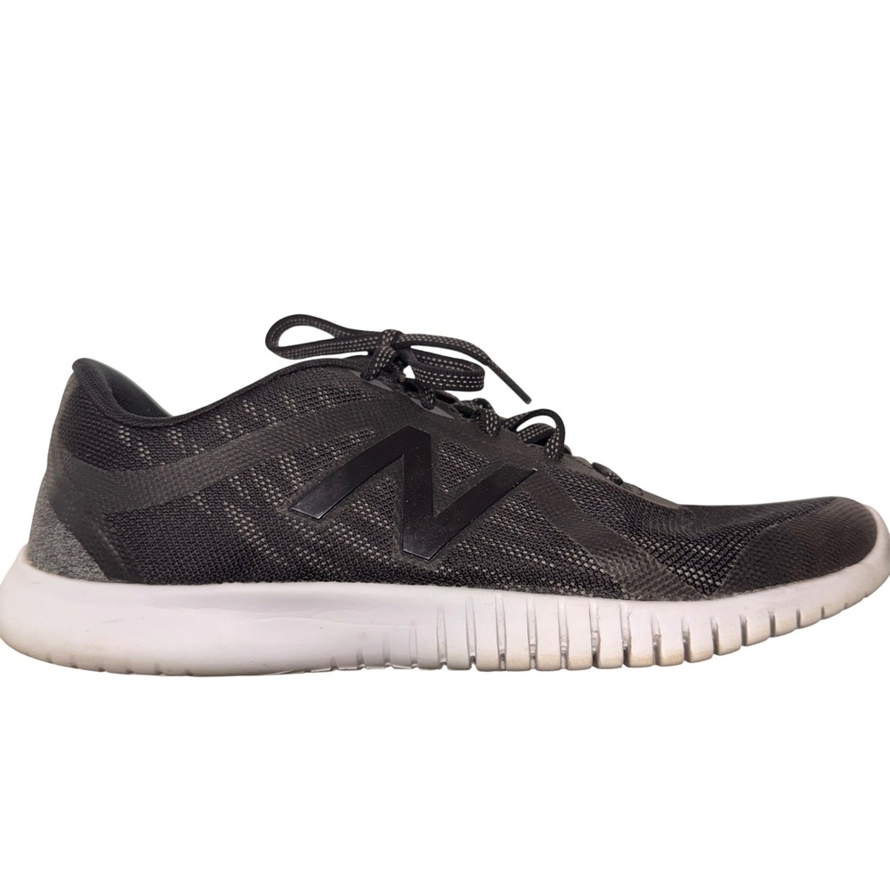 New Balance WX66BK Womens Training Shoes Black White Mesh Sneakers Size 8.5